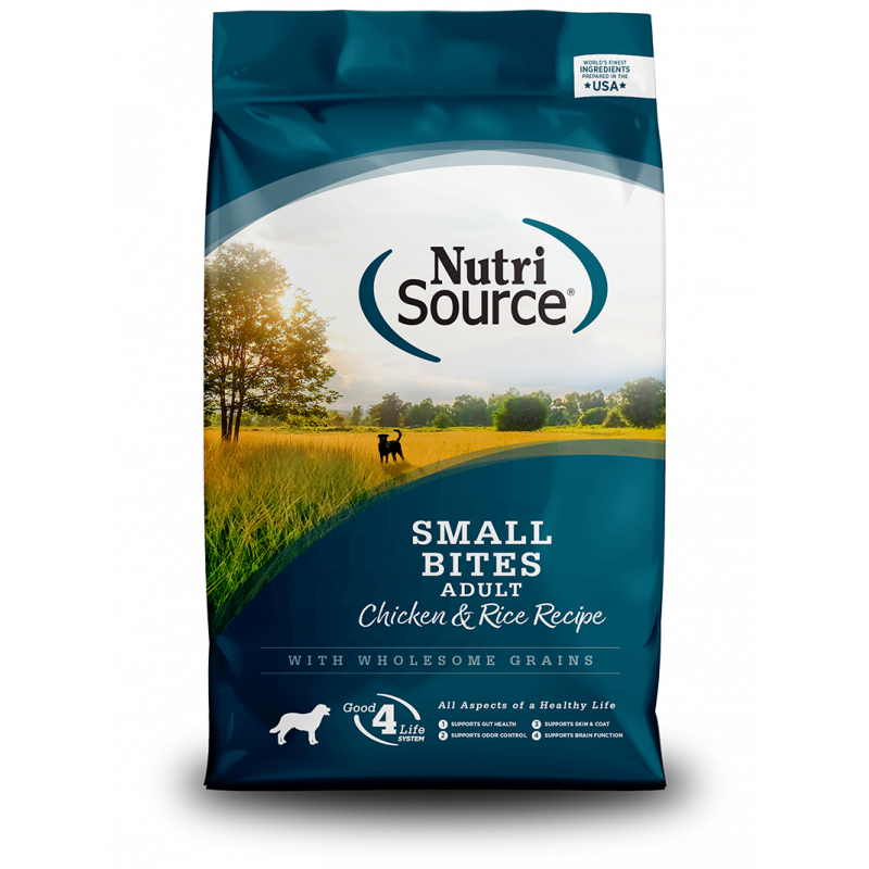 Nutrisource Small Bites Adulto Chicken & Rice