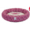 CAMA COZY PETS REDONDA CON HUELLA 22"