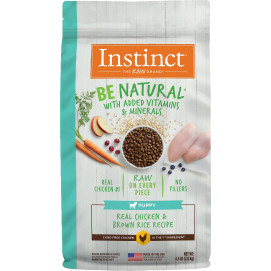 INSTINCT BE NATURAL CHICKEN & BROWN RICE - Cachorros