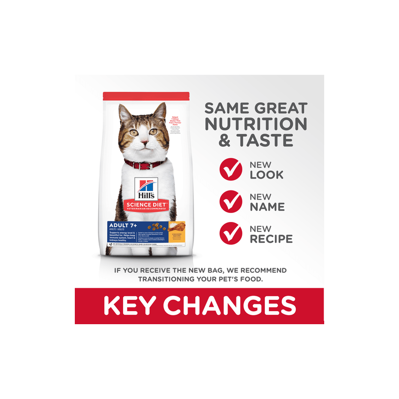 Hills Science Diet Adult 7+ Feline 4 lbs