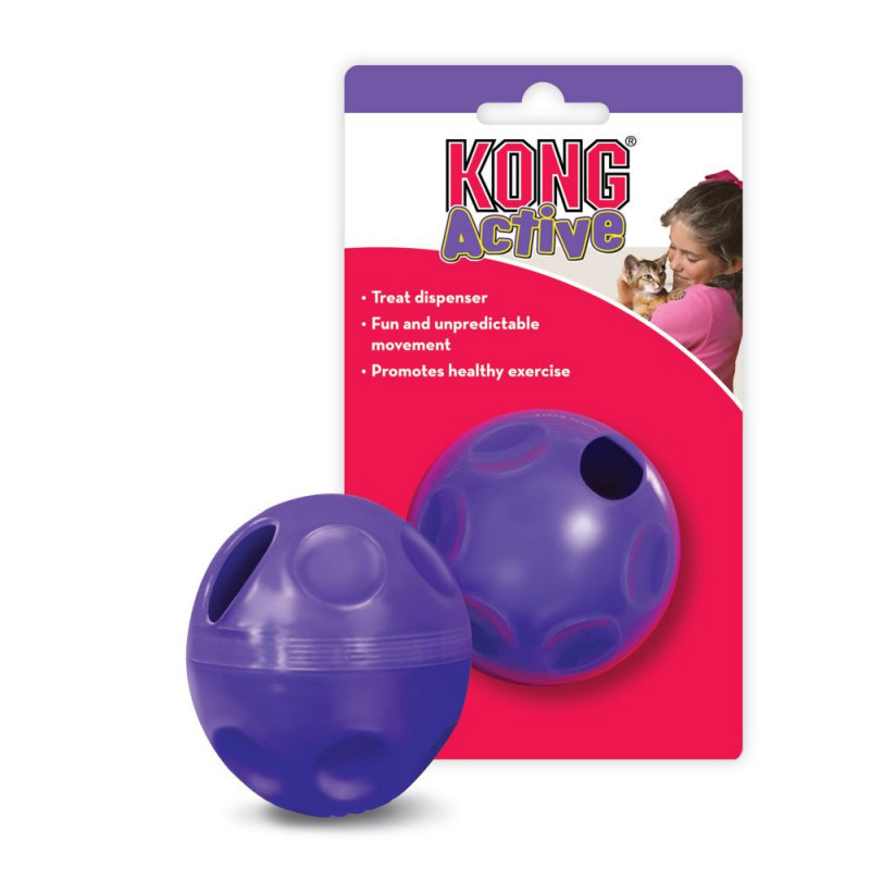 KONG® CAT TREAT DISPENSING BALL