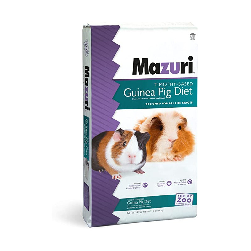 Mazuri® Timothy-Based Guinea Pig Diet - Comida para Cobayas