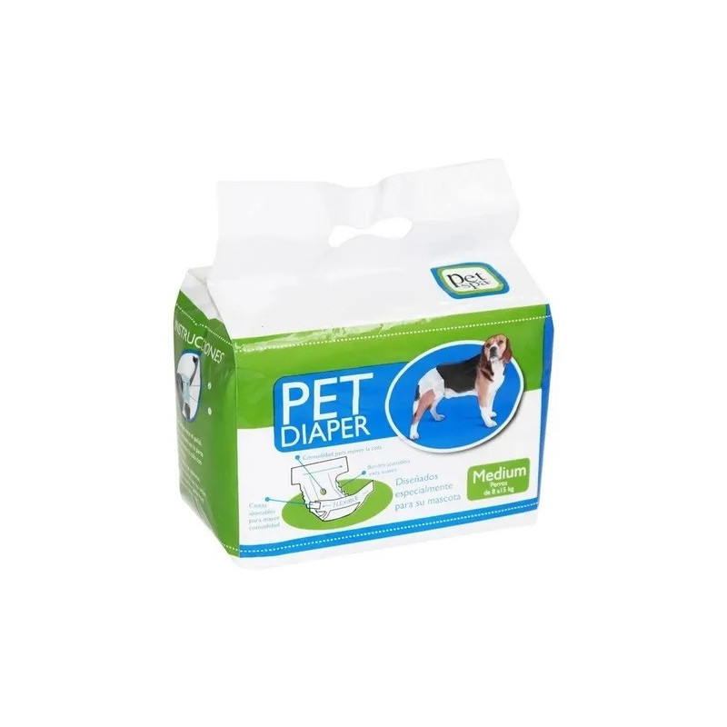 Pañales Pet Diaper - 10 Unidades