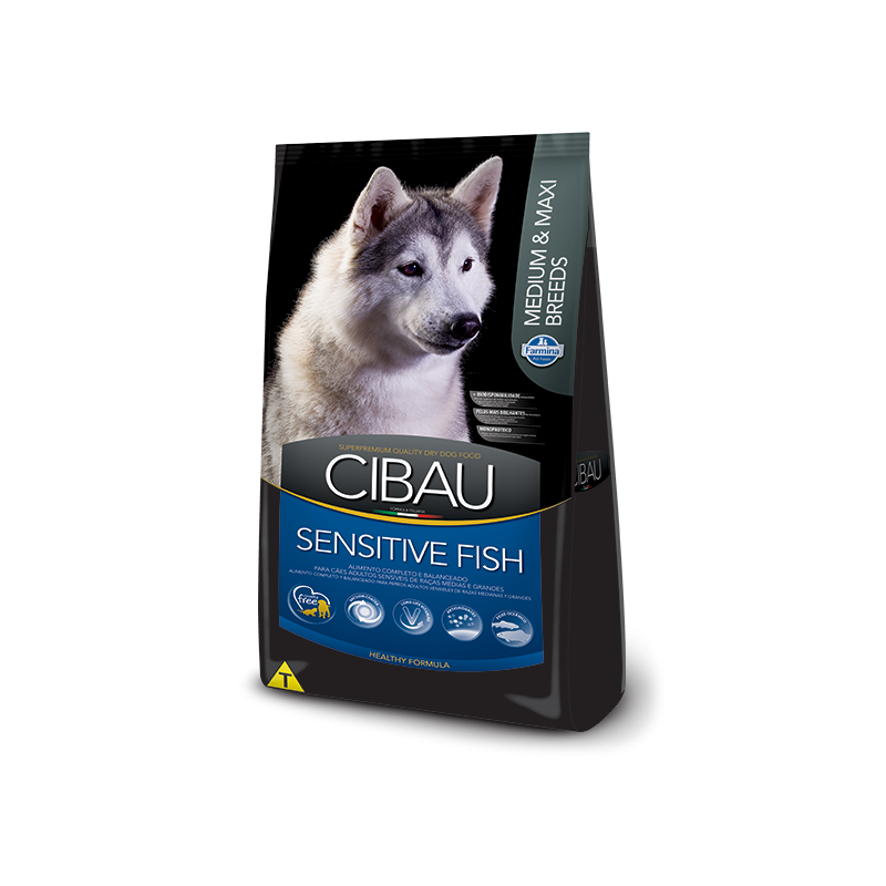 CIBAU SENSITIVE FISH MEDIUM & MAXI 12KG