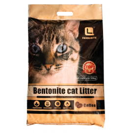 Arena aglutinante para gatos - Aroma a Café 10kg