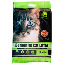 Arena aglutinante para gatos - Aroma a Manzana 10kg