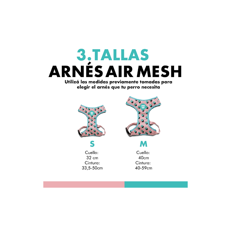Zeedog Atlanta Adjustable Air Mesh Harness