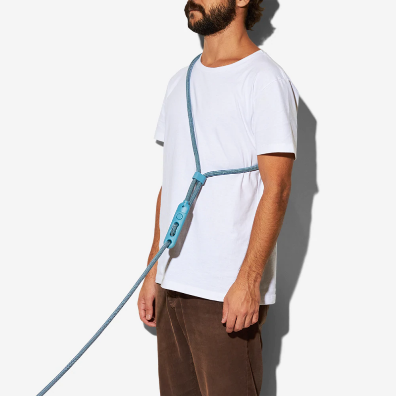 Zeedog Blue Tech Hands Free Leash - Correa Manos libres