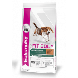 Eukanuba Fit Body Weight Control Razas Medianas