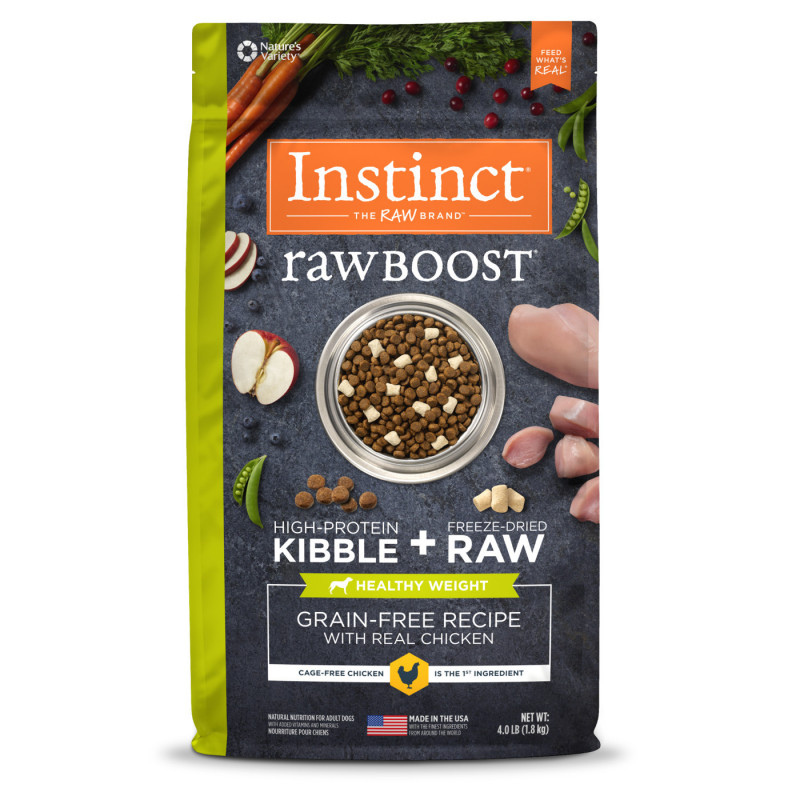 INSTINCT RAW BOOST GRAIN-FREE CHICKEN – HEALTHY WEIGHT