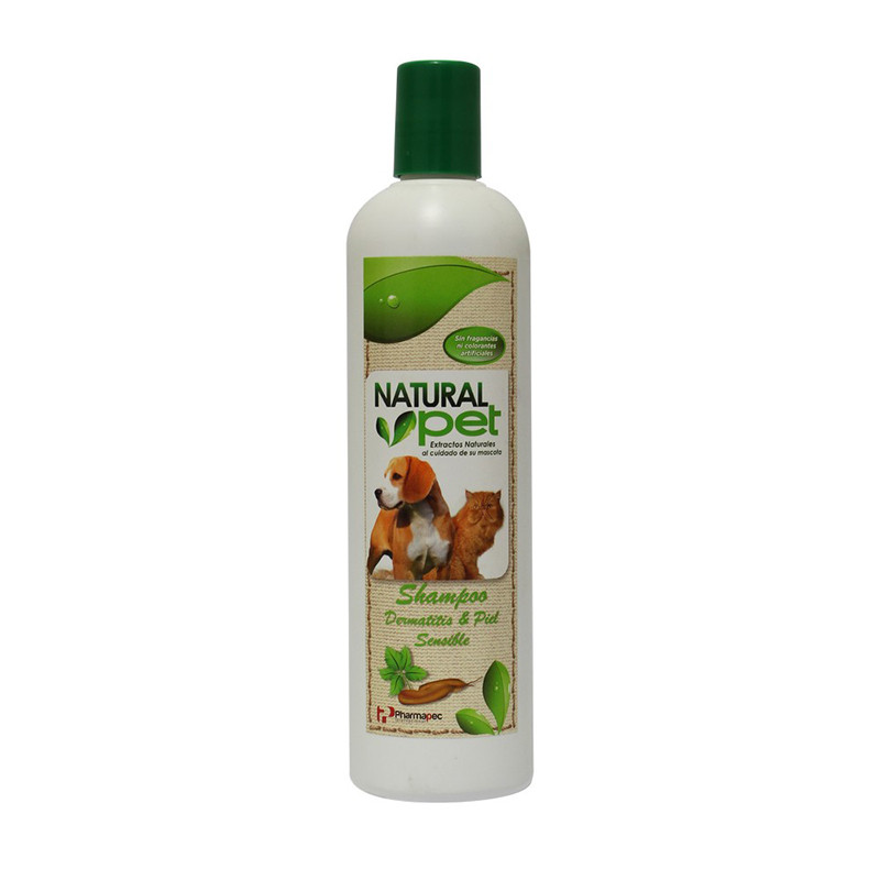 NATURAL PET® SHAMPOO PARA DERMATITIS Y PIEL SENSIBLE 16oz