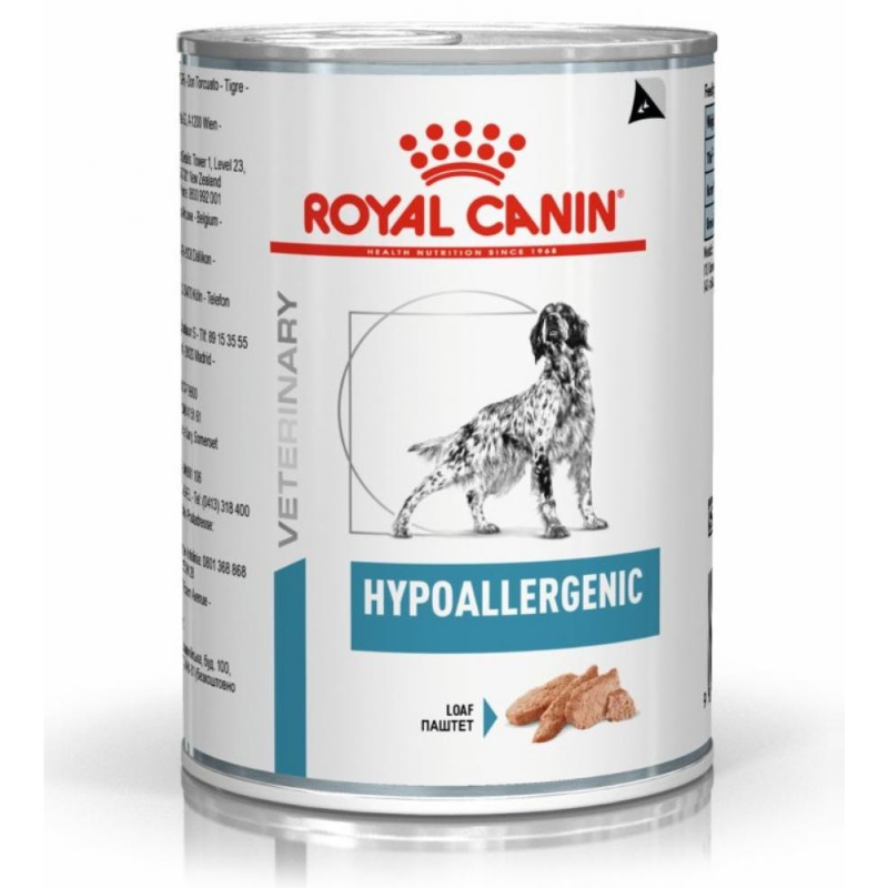 Royal Canin Hypoallergenic Lata 400gr