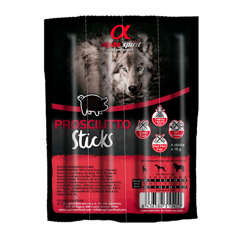 Alpha Spirit Sticks Prosciutto
