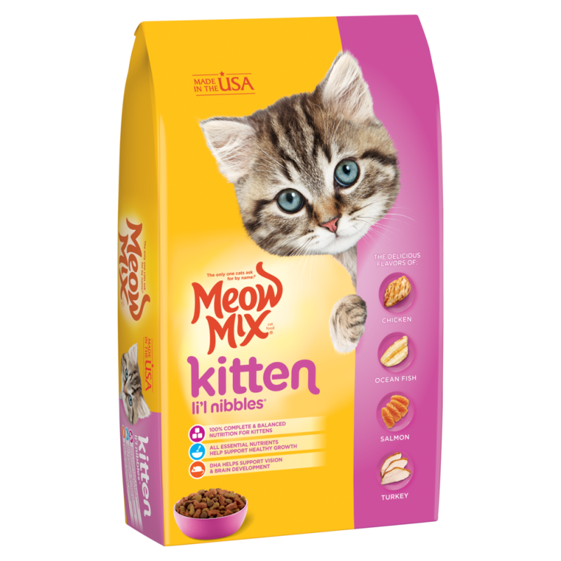 MEOW MIX KITTEN LI´L NIBBLES