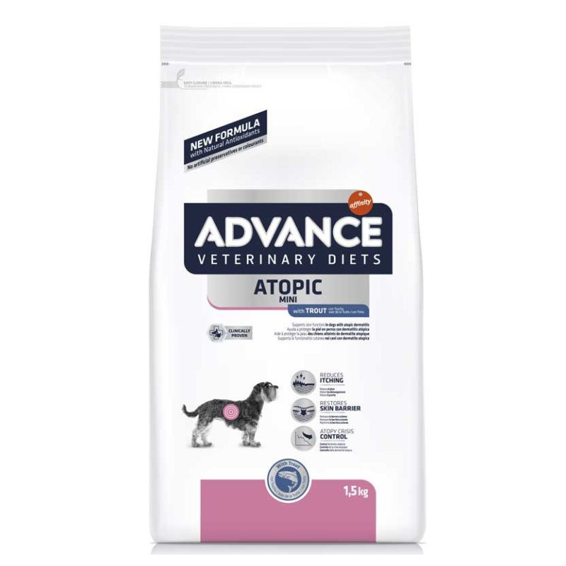 ADVANCE VETERINARY DIETS DOG ATOPIC MINI 1.5 KG