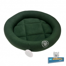 Cama Comfort Pet Redonda - Verde