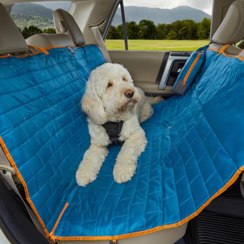 Cobertor de Asiento para carro Kurgo Hammock Loft Coastal Blue Orange