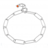 Collar Eslabones largos acero cromado 3.0 mm