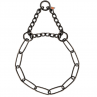 Collar con tracción limitada acero inoxidable negro 3.0 mm