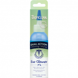 TROPICLEAN DUAL ACTION - EAR CLEANER FOR PETS
