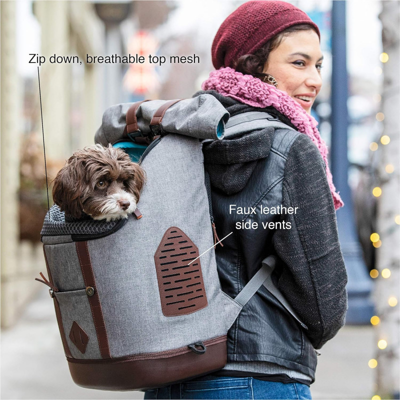 Kurgo Mochila transportadora para perros pequeños