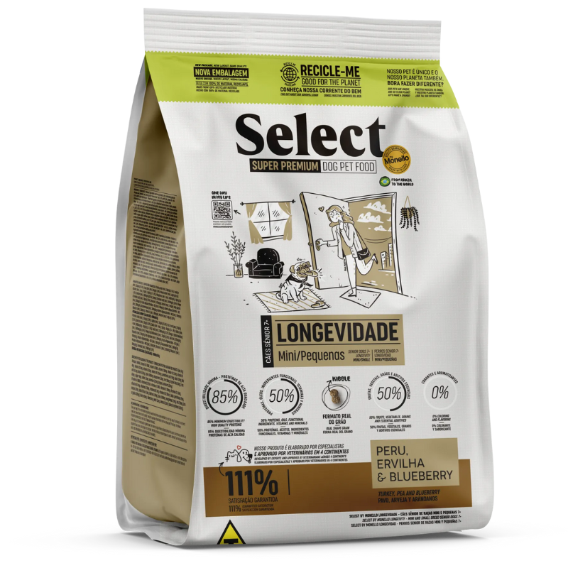 SELECT By Monello PERROS SENIOR 7+ RAZAS MINI Y PEQUEÑAS