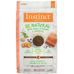 INSTINCT BE NATURAL SALMÓN & BROWN RICE FOR DOGS