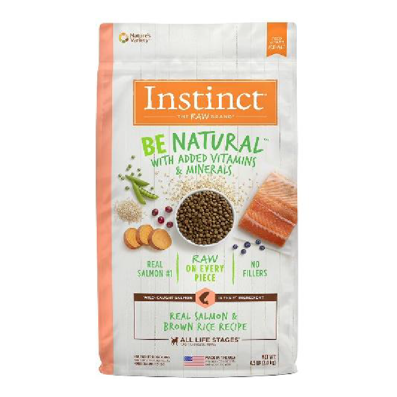 INSTINCT BE NATURAL SALMÓN & BROWN RICE FOR DOGS
