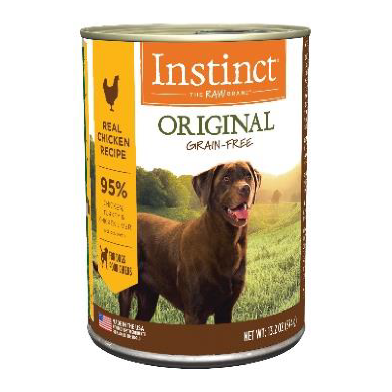 INSTINCT ORIGINAL GRAIN-FREE CHICKEN FOR DOGS - CANNED 13.2oz