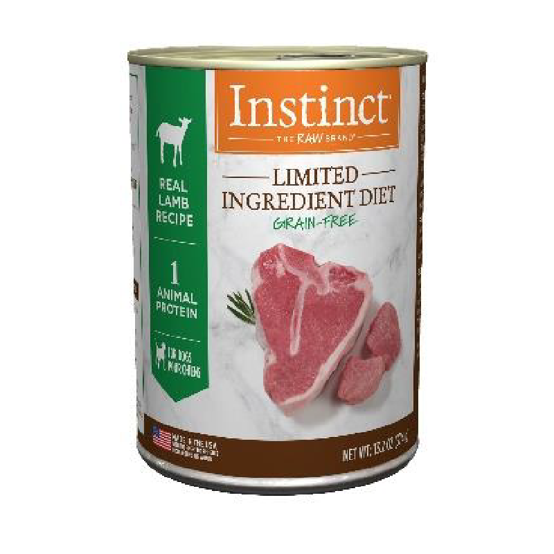 INSTINCT LIMITED INGREDIENT LAMB FOR DOGS - Lata 13.2oz