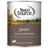 Nutrisource Chicken and Rice Senior Lata