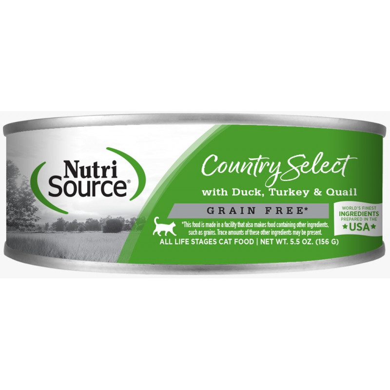Nutrisource Country Select Lata Para Gato 5oz