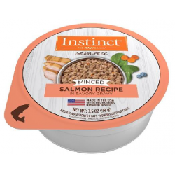 INSTINCT MINCED CUPS SALMON RECIPE FOR CATS - CUPS 3.5oz