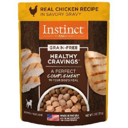INSTINCT HEALTHY CRAVINGS CHICKEN FOR DOGS - Sobres 3oz