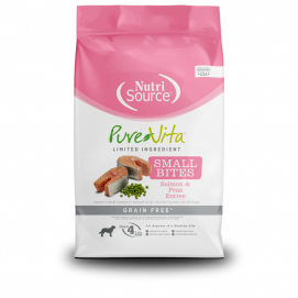 Nutrisource Pure vita Salmon y Arveja Small Bites