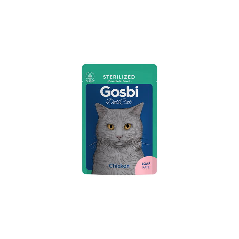 Gosbi Delicat Sterilized Chicken Loaf 70gr