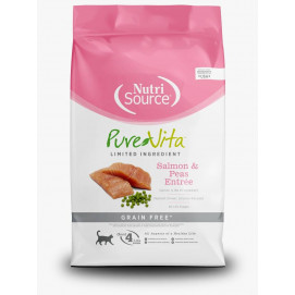 Nutrisource Pure Vita Salmon & Peas Entrée Para Gatos