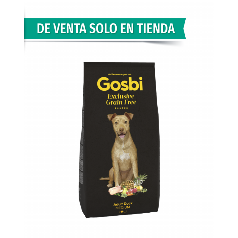 Gosbi Exclusive Grain Free Adult Duck Medium