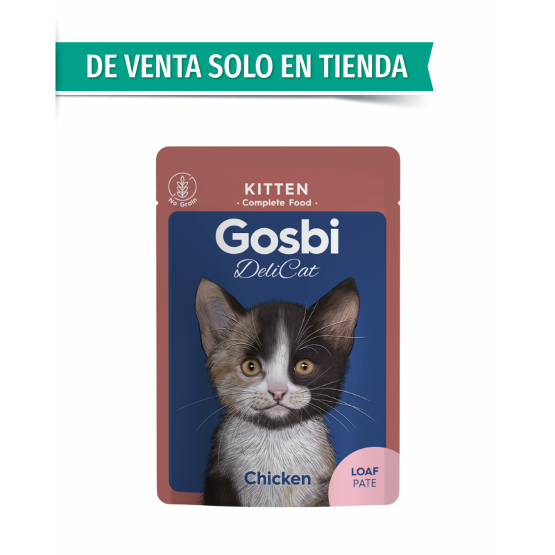 Gosbi Delicat Kitten Chicken Loaf 70gr