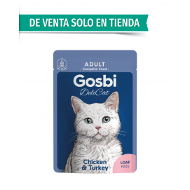 Gosbi Delicat Adult Chicken And Turkey Loaf 70gr