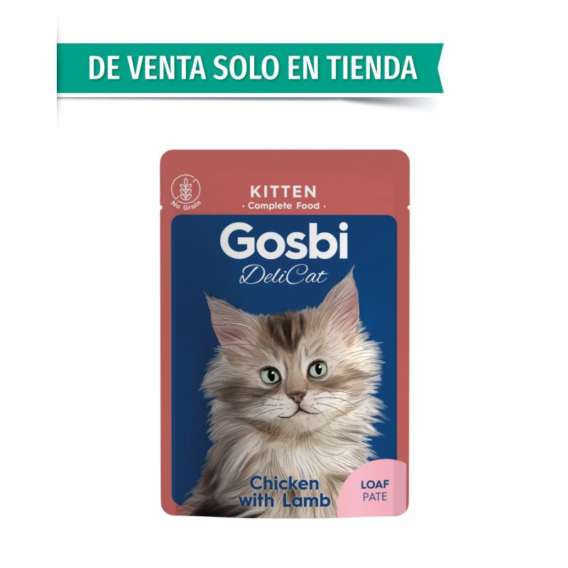 Gosbi Delicat Kitten Chicken with Lamb Loaf 70gr