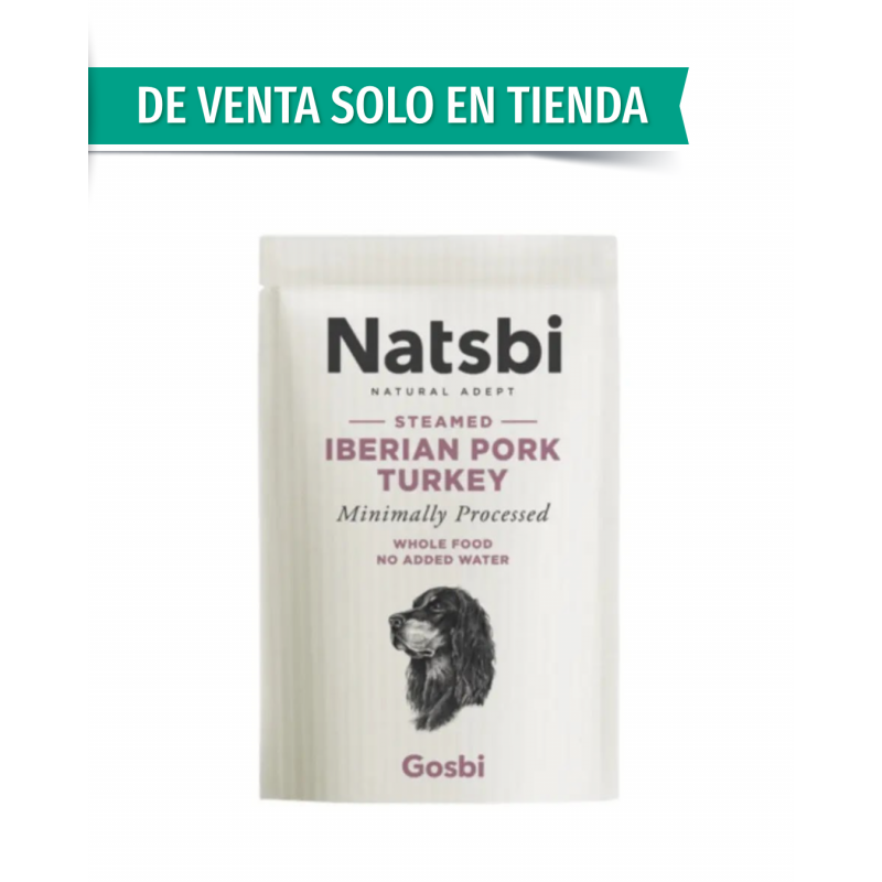 Natsbi Steam Iberian Pork Turkey 200gr