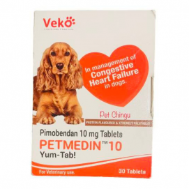 Petmedin (Pimobendan) 10mg - Caja 30 tabletas
