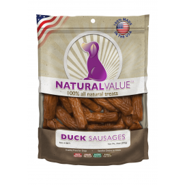 Loving Pets NATURAL VALUE DUCK SAUSAGE RECIPE TREAT FOR DOGS