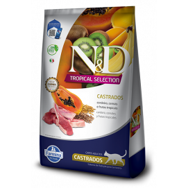 N&D TROPICAL SELECTION FELINE CORDERO ADULTO CASTRADO