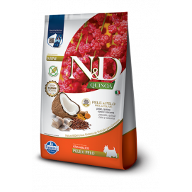 N&D QUINOA CANINE ADULTO MINI SKIN PEIXE 2,5KG