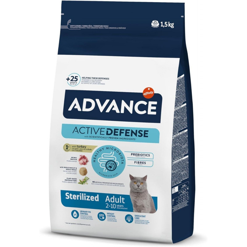 ADVANCE CAT STERILIZED ADULT 1.5 KG