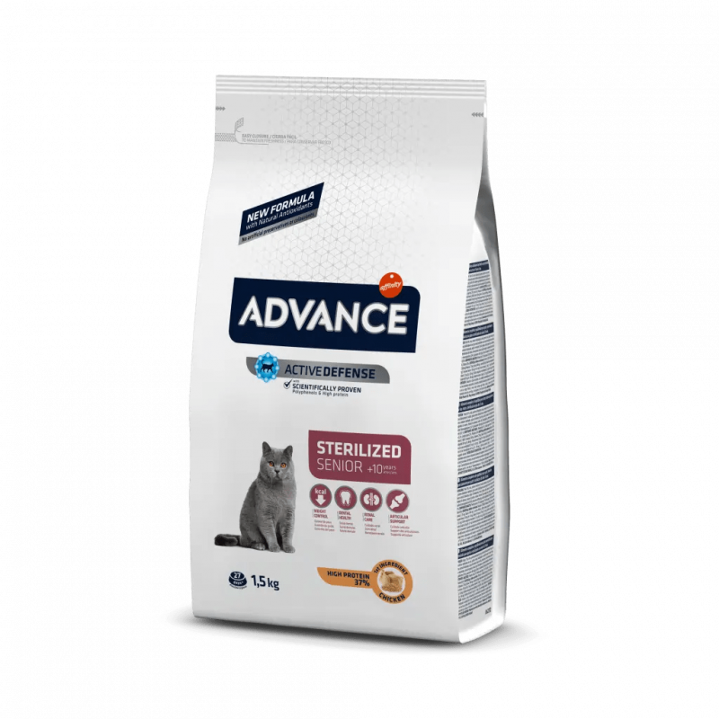 ADVANCE CAT STERILIZED SENIOR 1.5 KG