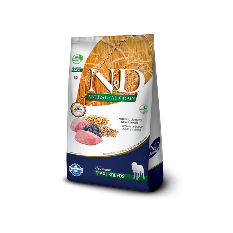 N&D ANCESTRAL CANINE CORDERO ADULTO MAXI 10,1KG