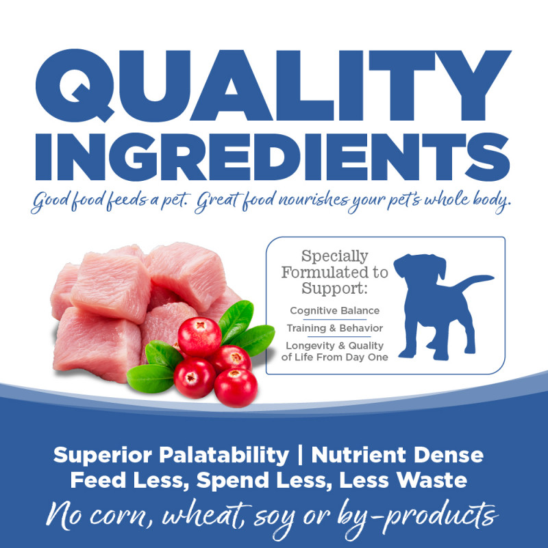 Nutrisource  PURE VITA PUPPY TURKEY & CRANBERRY